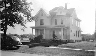 231 S. Garfield St., Monticello.  Helen and Fritz Haldiman's first home.